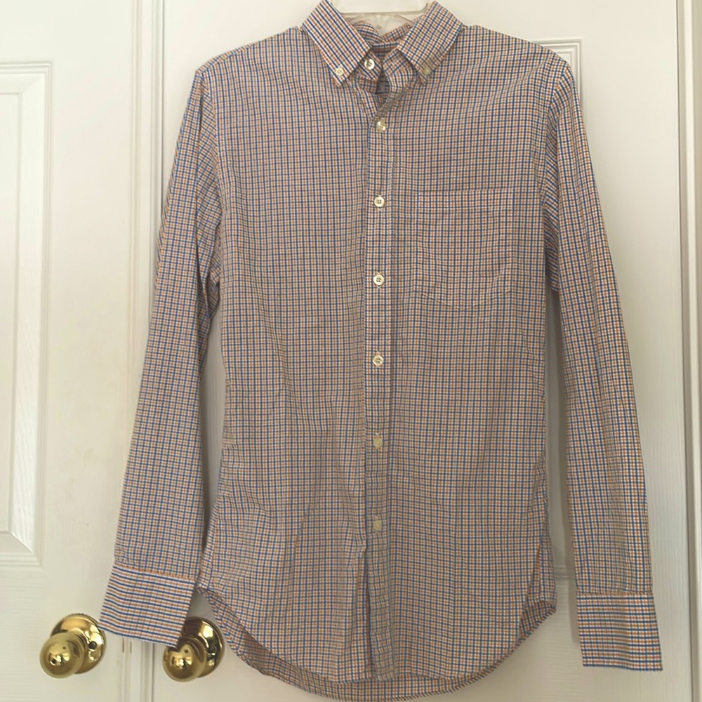 Men’s JCrew long sleeve button down shirt NWT